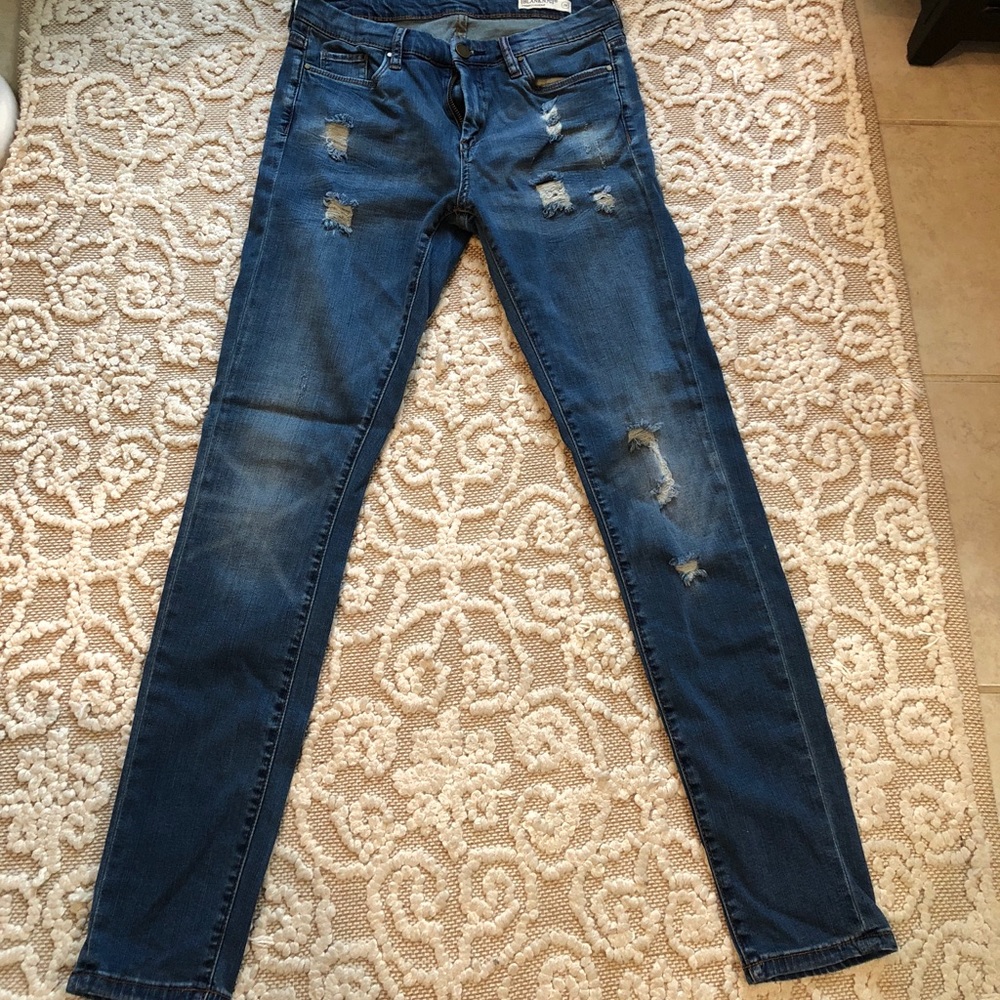 Blank NYC Classic Distressed Skinny Jeans